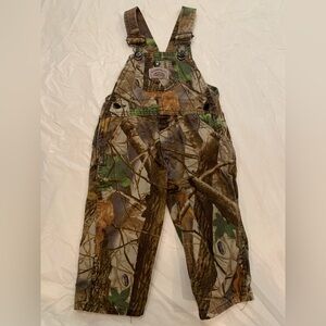 Round House Camoflauge Toddler Boys Bib Overalls Size 2T